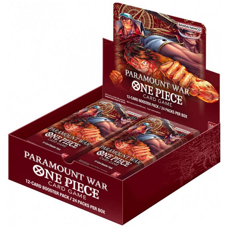 Bandai  Paramount War OP-02 Booster Box Display - One Piece Card Game - EN 