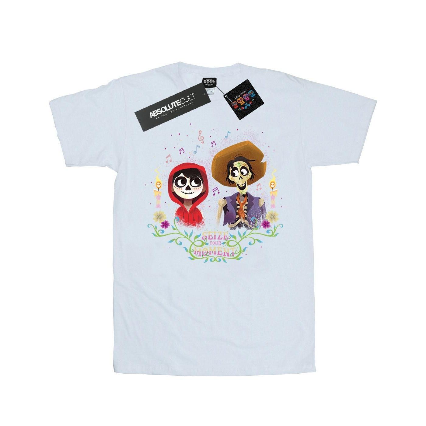 Image of Coco Miguel And Hector Tshirt Damen Weiss XXL