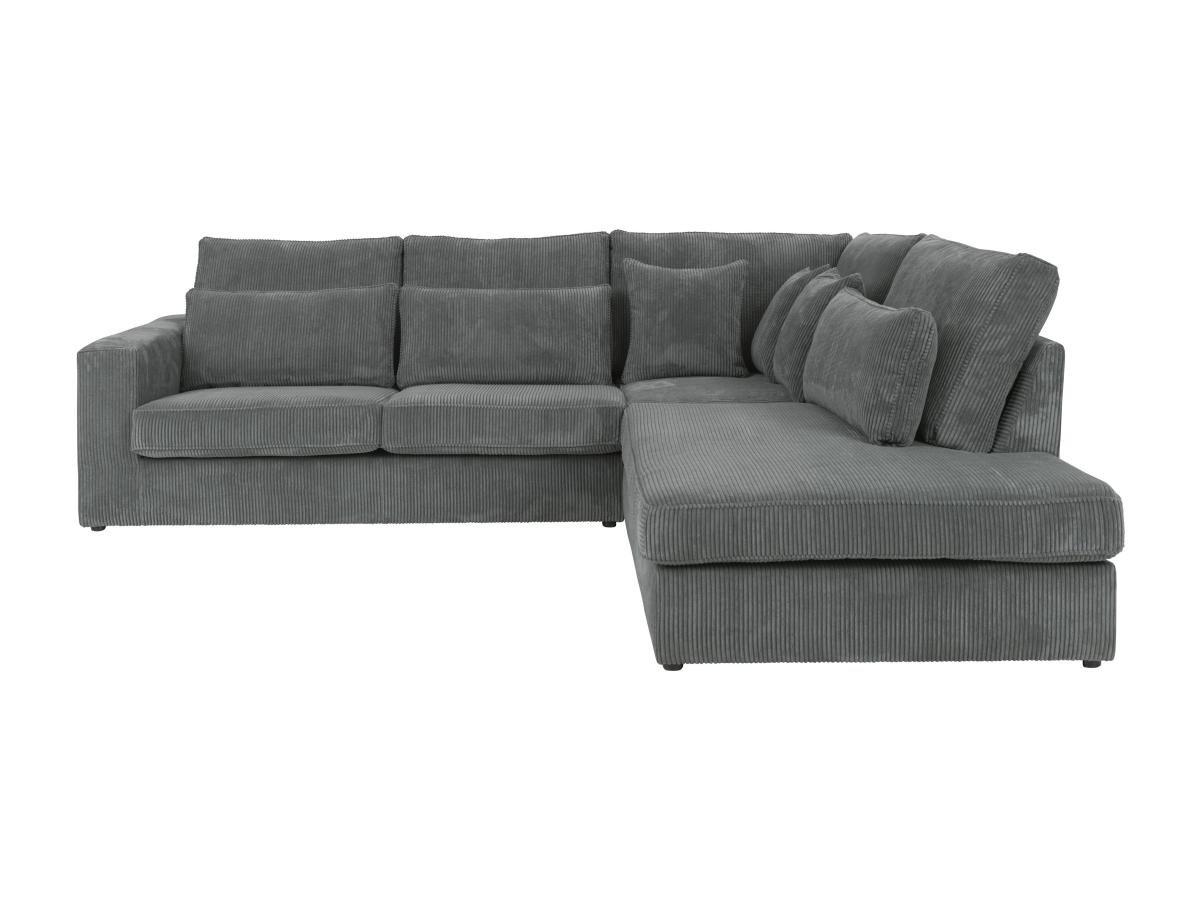 Image of Großes Ecksofa Cord Ecke Rechts MONDOVI Großes Ecksofa Cord Ecke Rechts MONDOVI