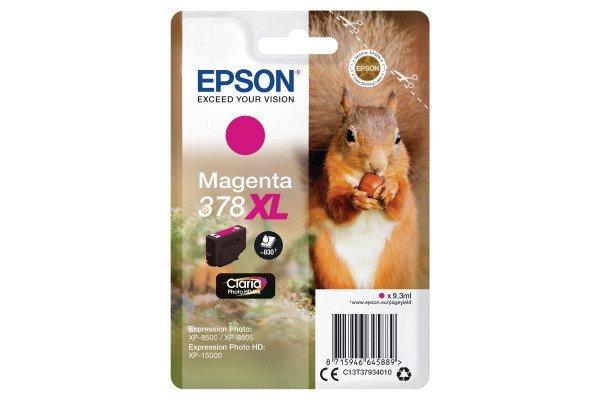 EPSON  EPSON Tintenpatrone 378XL magenta T379340 XP-8500/8505/15000 830 Seiten 