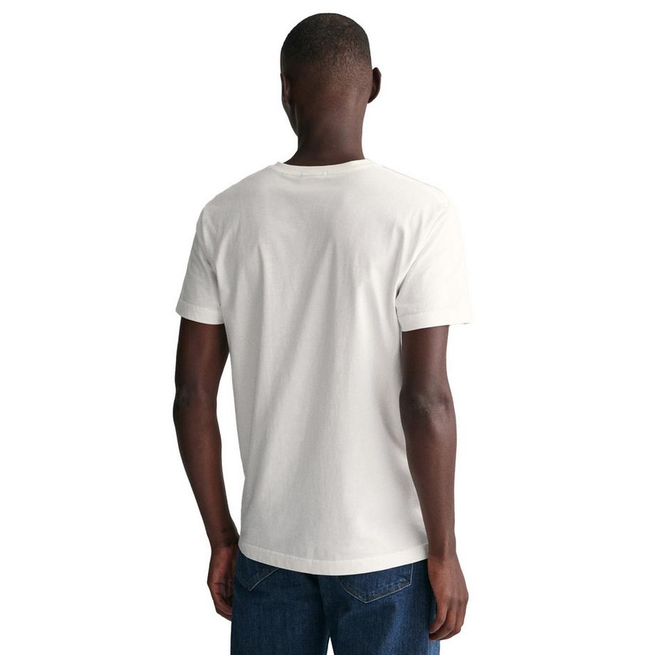 GANT Shield V-Neck Slim Fit T-Shirt  
