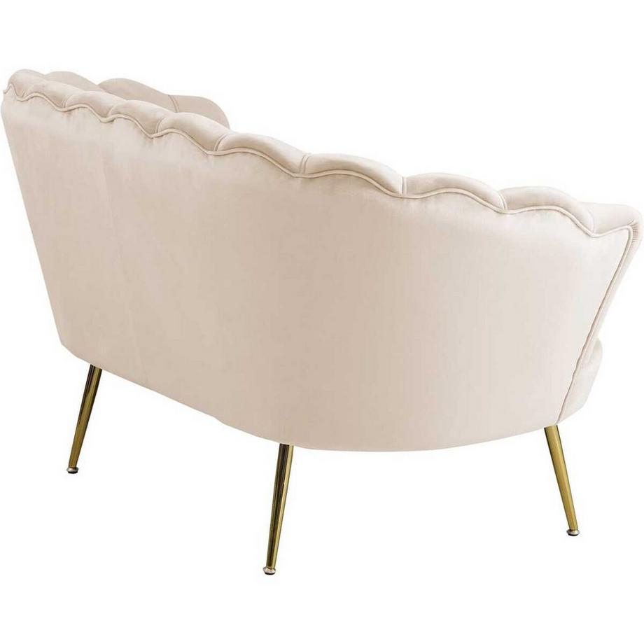 mutoni Canapé Shell velours, 2 places  