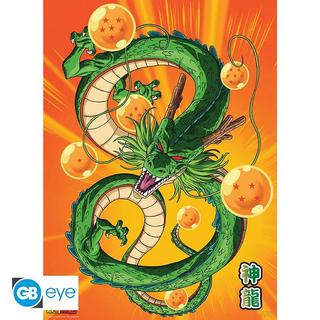 Abystyle  Poster - Set of 2 - Dragon Ball - Saiyajin & Shenron 