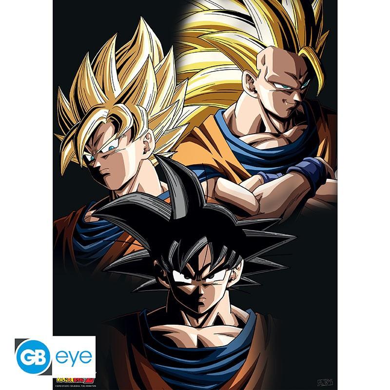 Abystyle  Poster - Set of 2 - Dragon Ball - Saiyajin & Shenron 