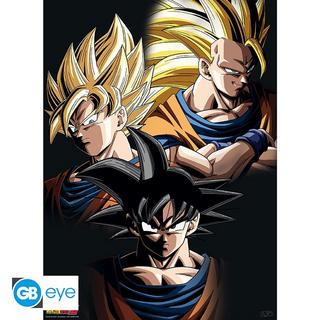 Abystyle  Poster - Set of 2 - Dragon Ball - Saiyajin & Shenron 