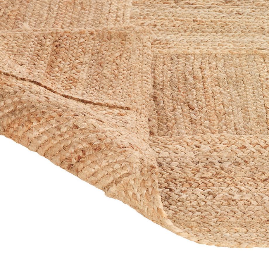 La Redoute Intérieurs Tapis tissage carreaux en jute  