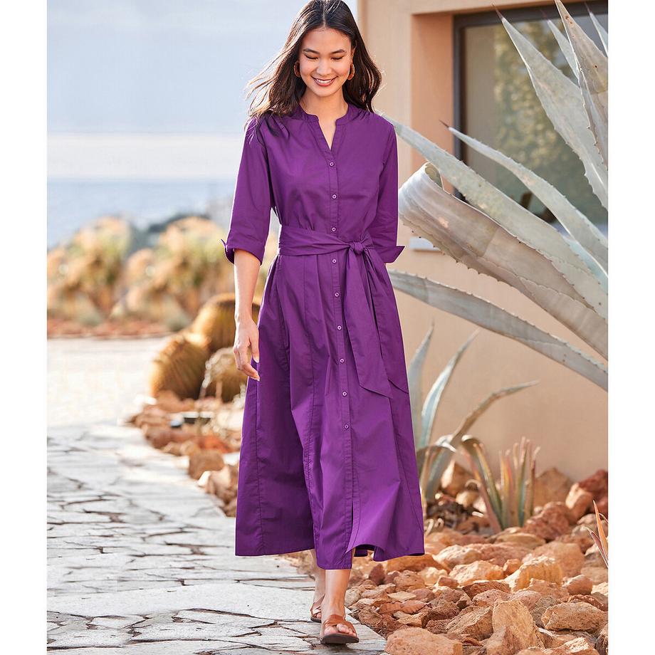 La Redoute Collections Abito Midi Svasato Puro Cotone  