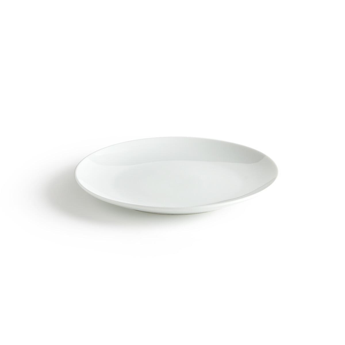 La Redoute Intérieurs Lot de 4 assiettes à dessert porcelaine  