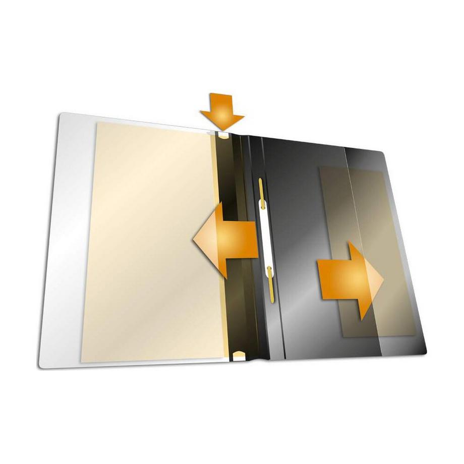 DURABLE DURABLE Angebotshefter DURAPLUS 2579/10 für 100 Blatt A4 grau  