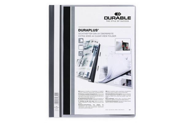 DURABLE DURABLE Angebotshefter DURAPLUS 2579/10 für 100 Blatt A4 grau  