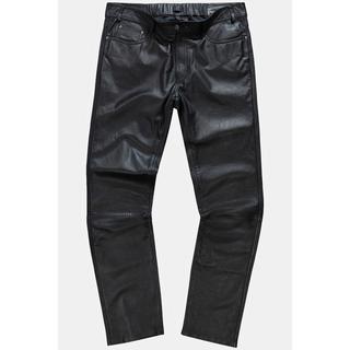 JP1880  Pantalon en cuir nappa d'agneau de grande qualité, coupe Regular 5 poches - jusqu'au 70 