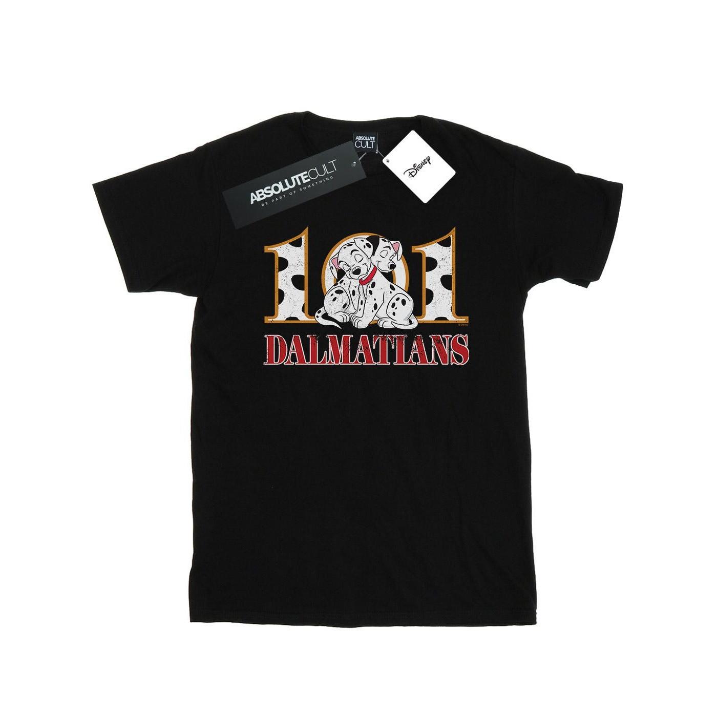 Image of 101 Dalmatians Puppy Hug Tshirt Damen Schwarz M