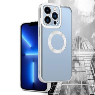 Cadorabo  Housse compatible avec Apple iPhone 13 PRO MAX - Coque de protection en silicone TPU flexible avec application Chrome 