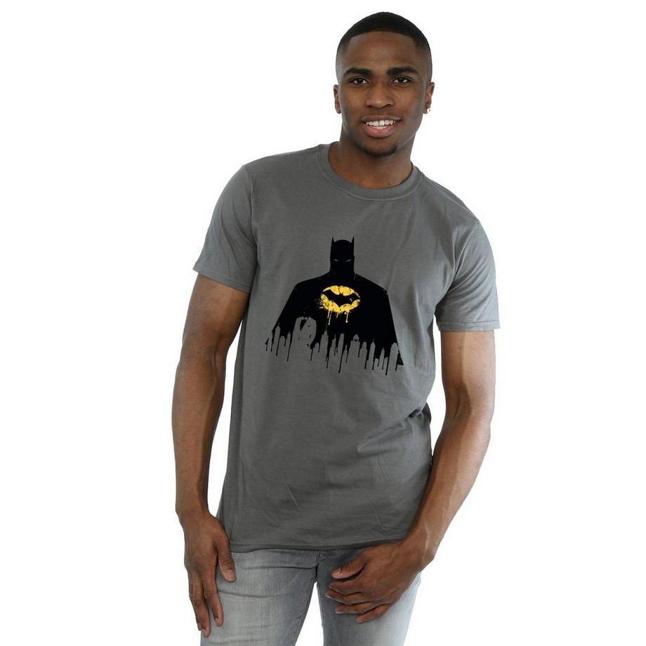 DC COMICS Batman Logo Bedrucktes T-Shirt  