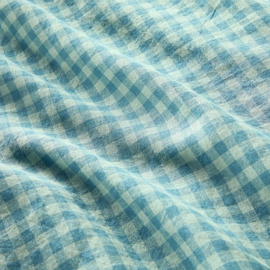 La Redoute Intérieurs ACÉLIE BLEU Federa in lino lavato  