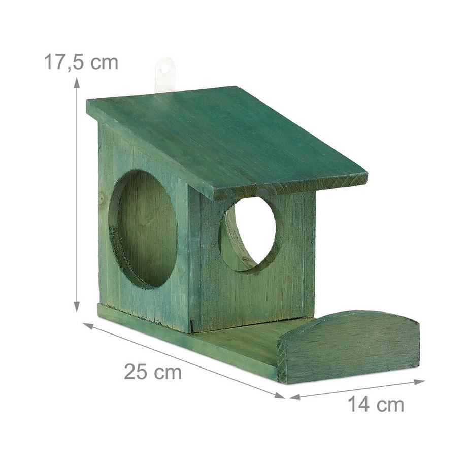 B2X  Hängendes Futterhäuschen für Eichhörnchen 