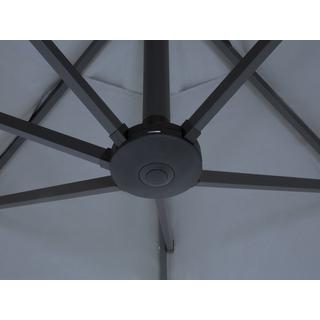 Beliani Sonnenschirm aus Stoff SIBILLA  