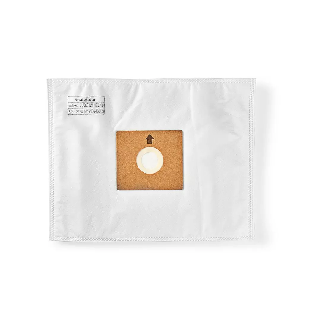 Nedis – Staubsaugerbeutel | 10 Stk. Synthetisch Meistverkauft für: ® VCBG300-Serie Weiß, Weiß