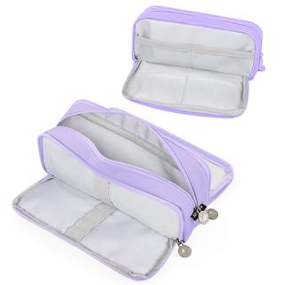 Only-bags.store Trousse à crayons pour l'école avec 3 compartiments, grande capacité, trousse à crayons, papeterie, organisateur, sac à cosmétiques  