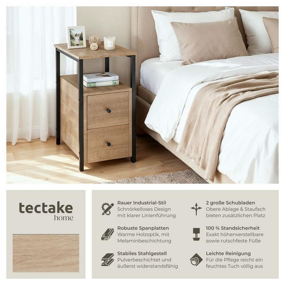 Tectake Comodino Tullamore  