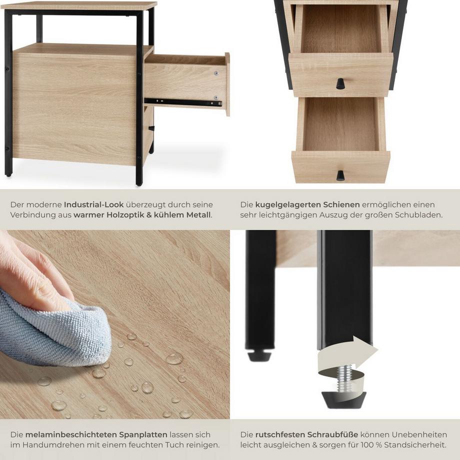 Tectake Comodino Tullamore  