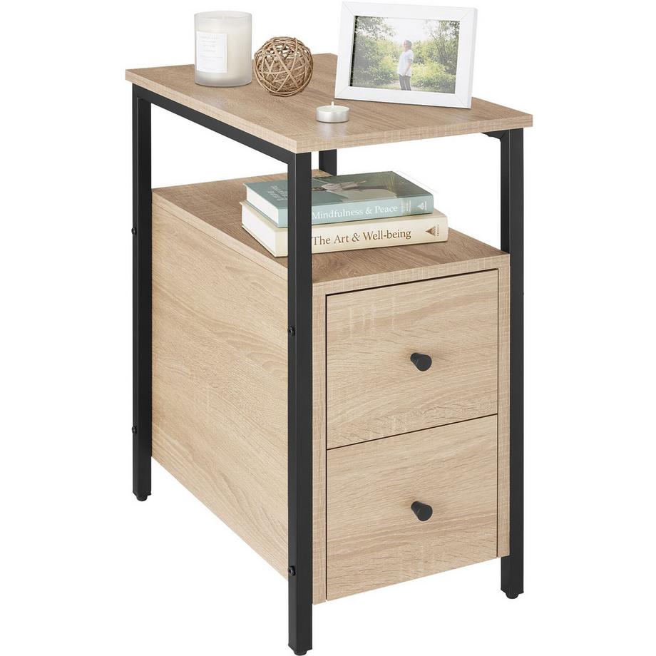 Tectake Table de chevet Tullamore  