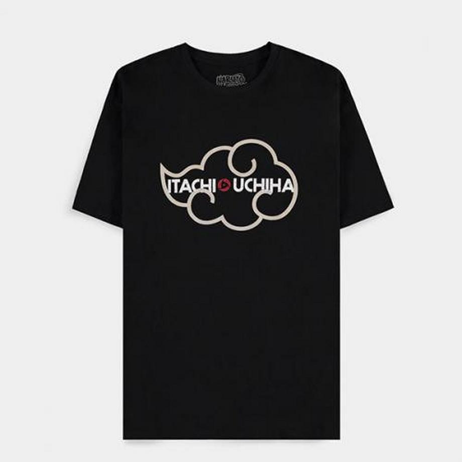 Difuzed  Naruto Shippuden T-Shirt (M) Man: Itachi Uchiha Black 