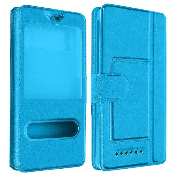 Avizar  Housse Universel 2x Fenêtre Turquoise M 