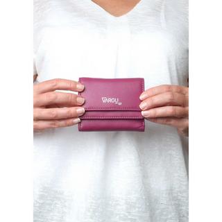 VARGU Ivena 1 Portefeuille en Cuir Véritable  