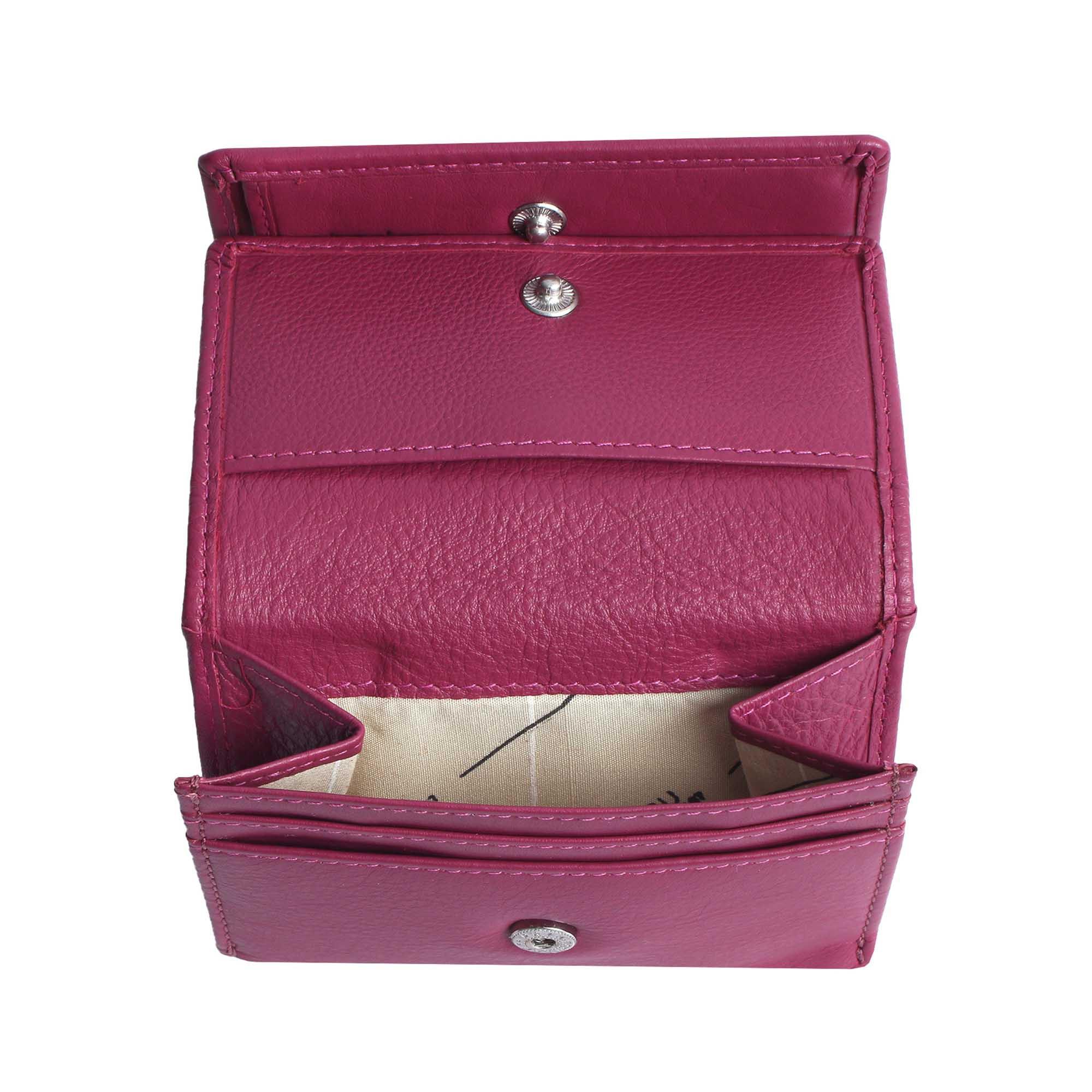 VARGU Ivena 1 Portefeuille en Cuir Véritable  