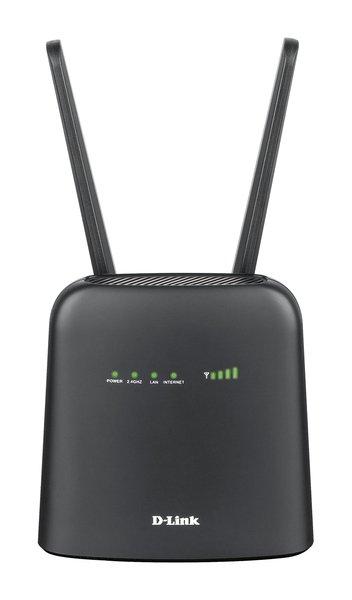 D-Link  N300 router wireless Ethernet Banda singola (2.4 GHz) 4G Nero 