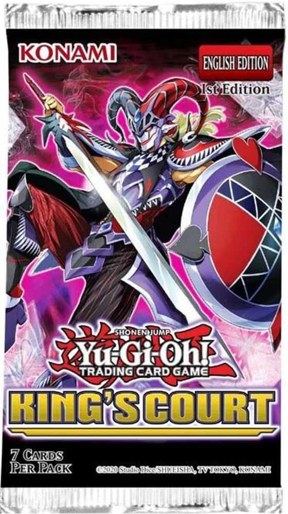 Yu-Gi-Oh!  Kings Court Booster - 1. Auflage  - EN 