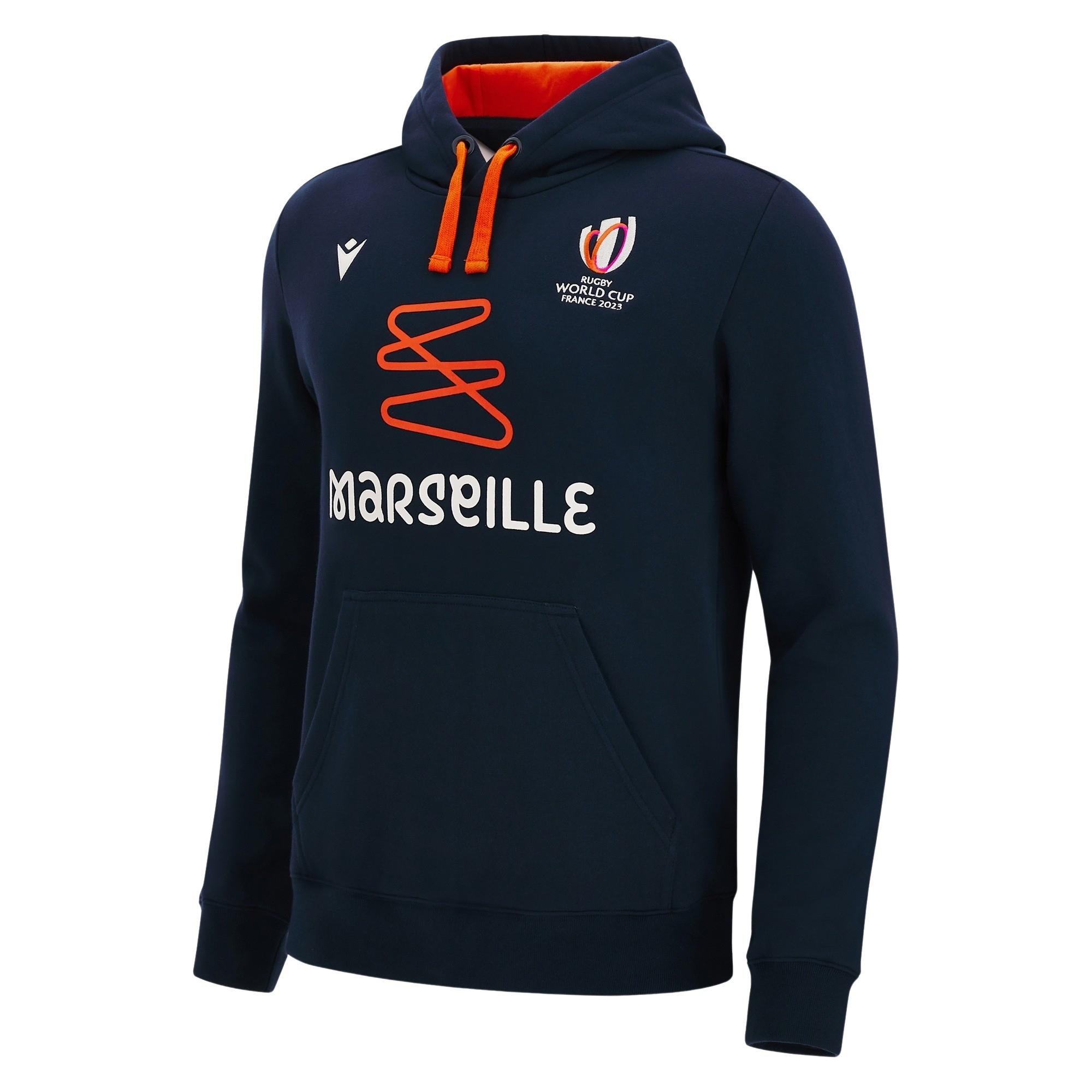 Image of Sweatshirt Mit Kapuze Rwc Frankreich 2023 Marseie Herren L