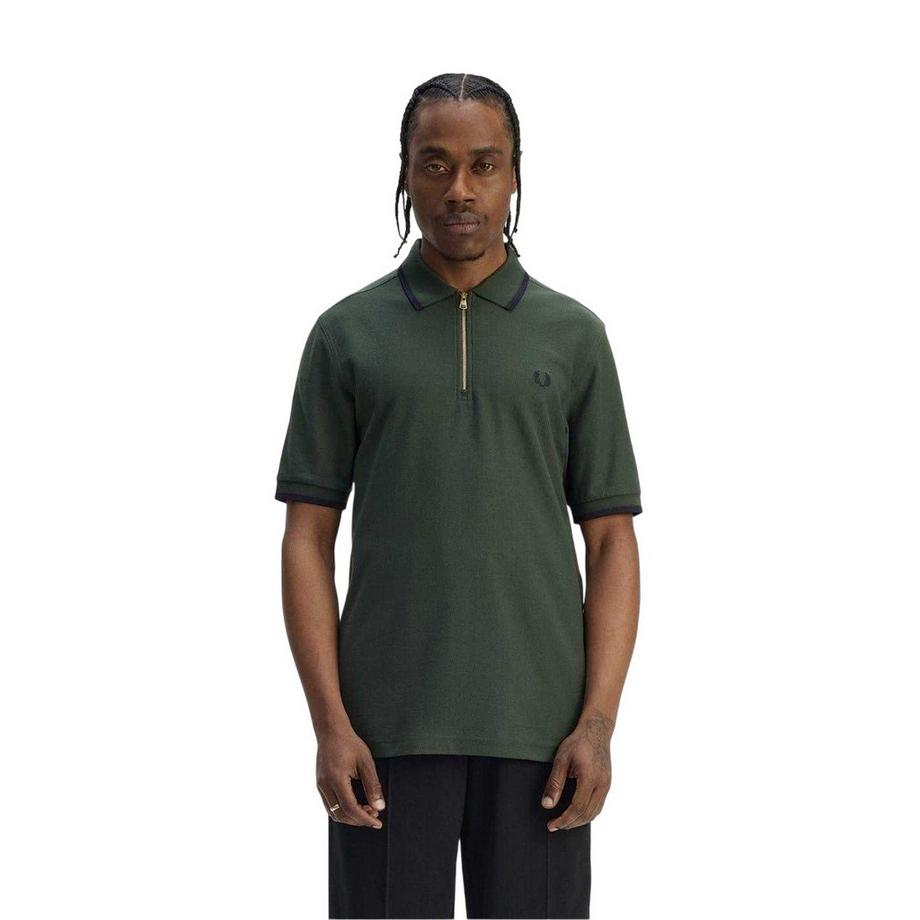 FRED PERRY Polo à fermeture éclair  