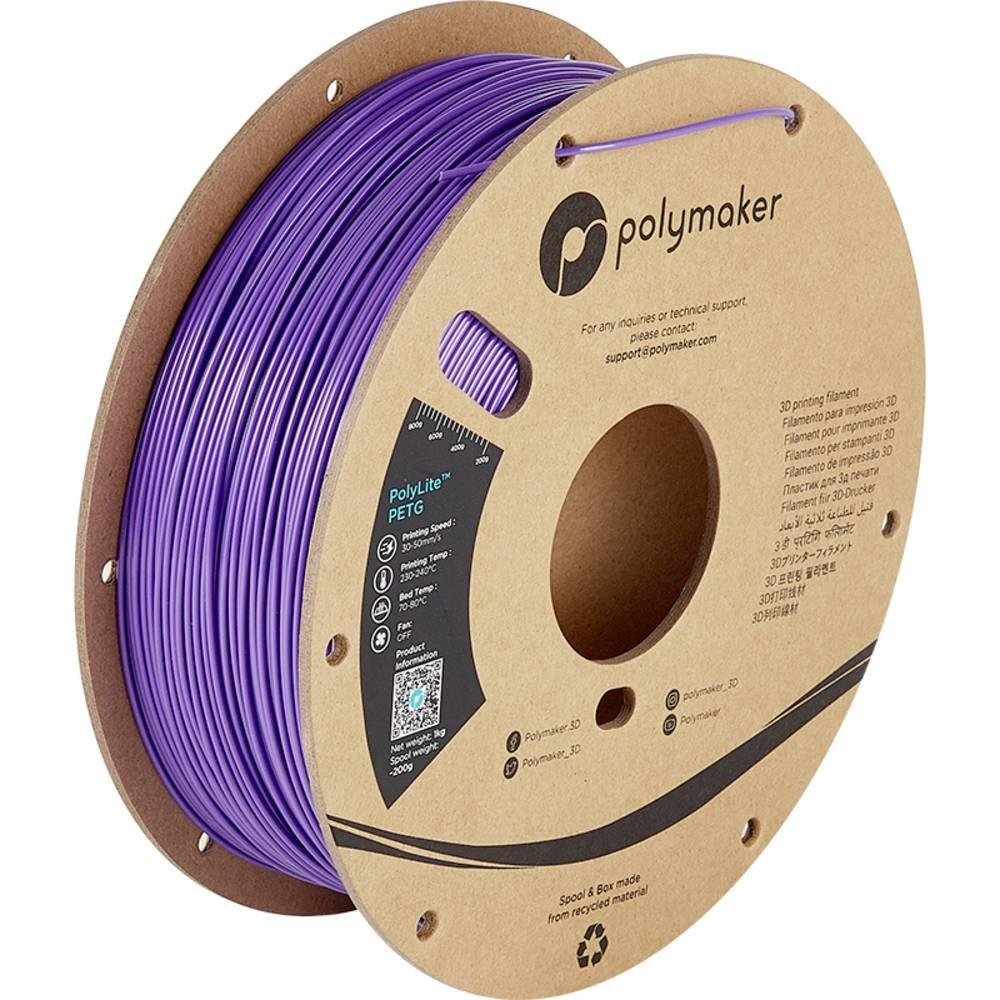 Image of Filament PolyLite PETG 1.75mm 1kg, lila