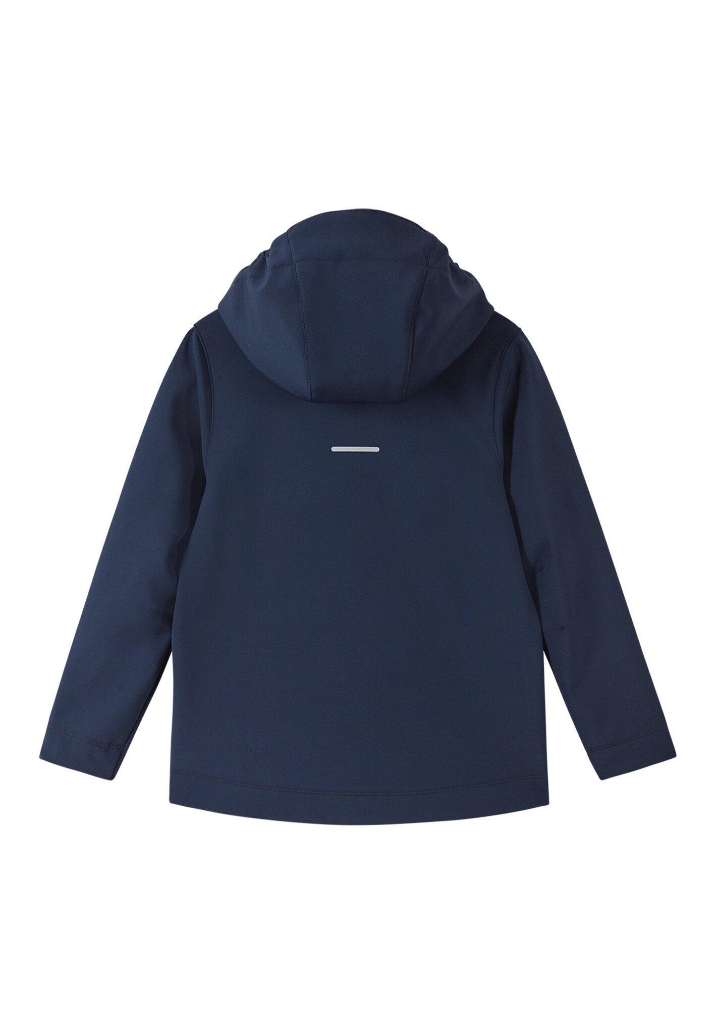 Reima  tec Kinder Softshelljacke Koivula Navy 