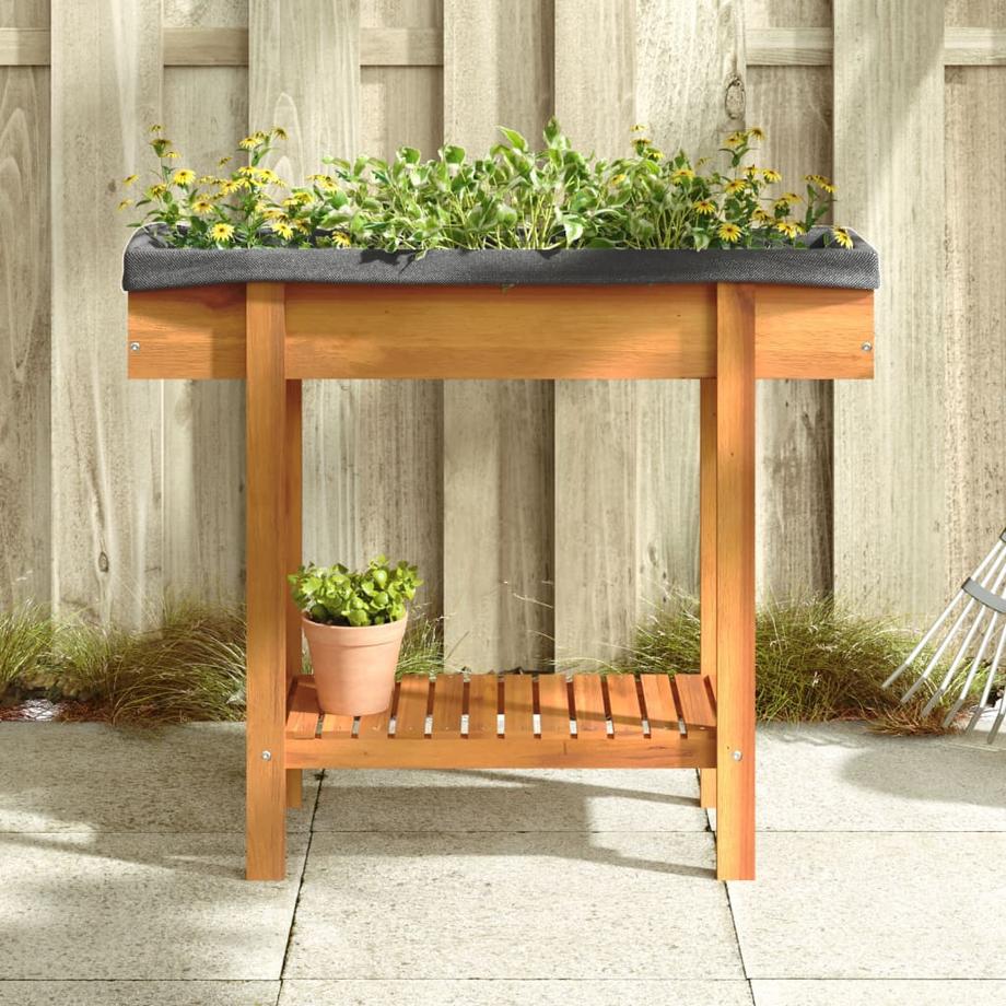 VidaXL Jardinière bois d'acacia  