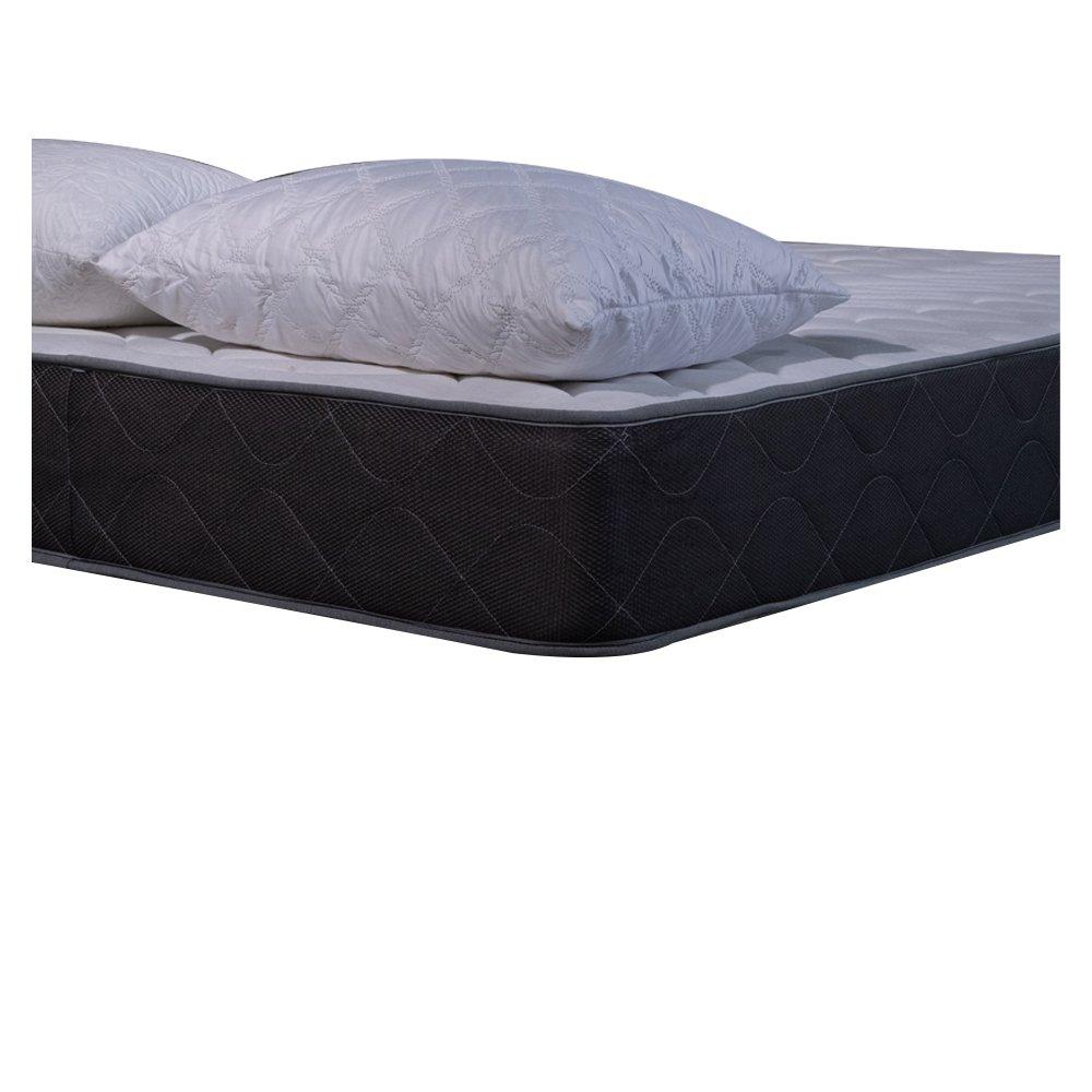 AB Matelas Matelas Luxe | 160x200 avec 2 Oreillers en flocons mémoire 50x70cm | mousse 35kgm³ | 24 cm  