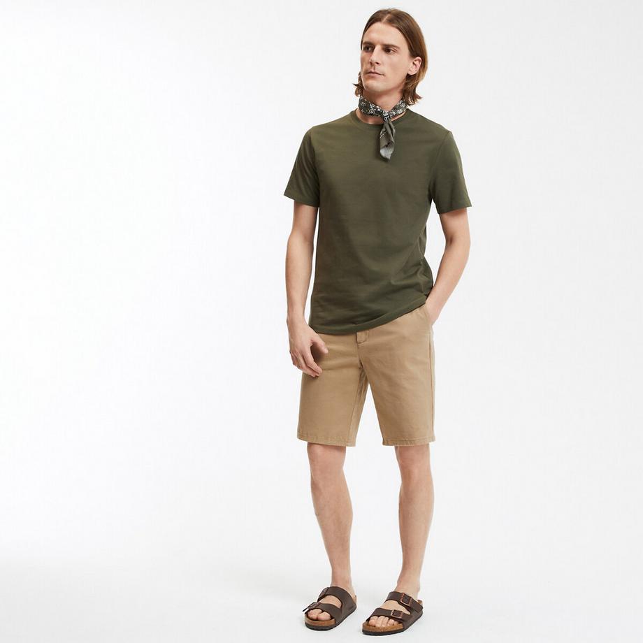 La Redoute Collections Rundhals Kurzarm T-Shirt  