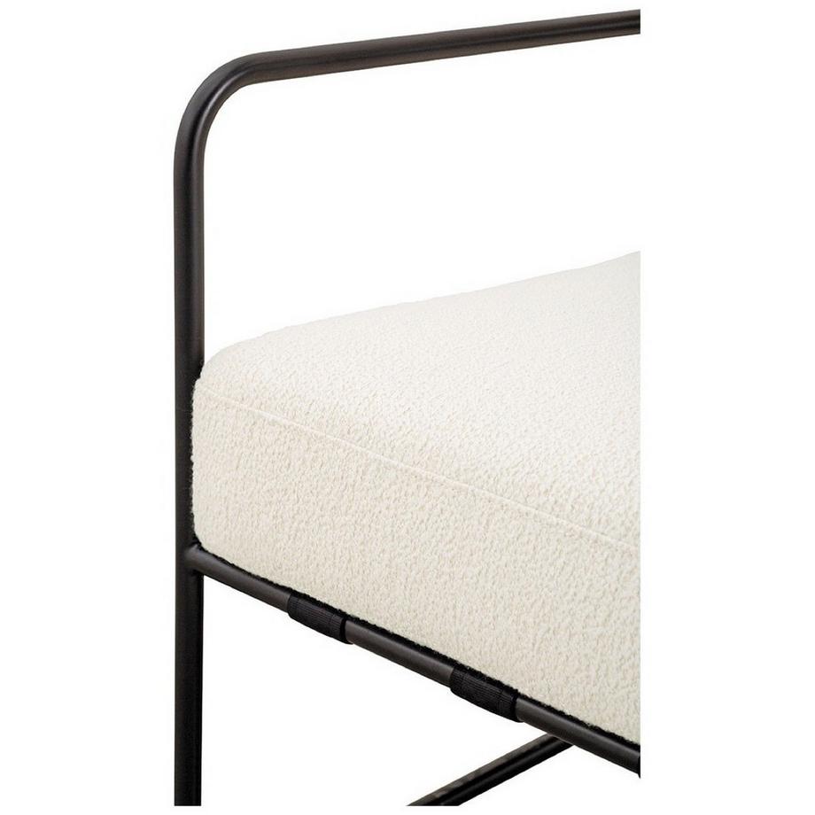 Blanc d'Ivoire Sessel Gaspard abziehbar Bouclé creme  