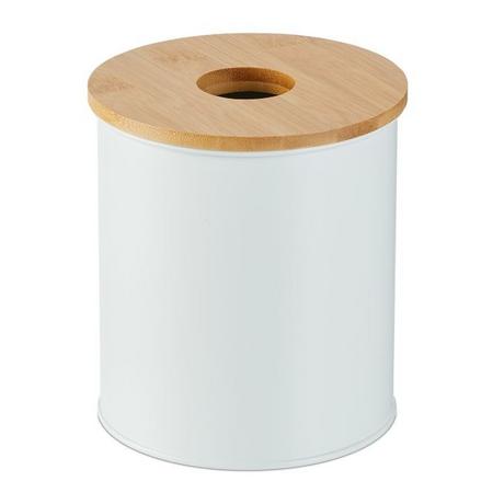B2X Secchiello per cosmetici da 2 litri con coperchio in bambù  