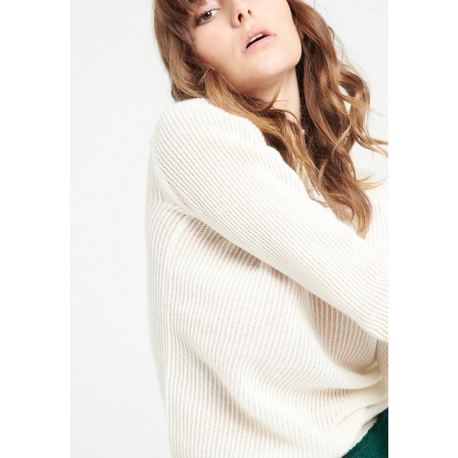 Studio Cashmere8 LILLY 23 Pointelle Maglia Girocollo  