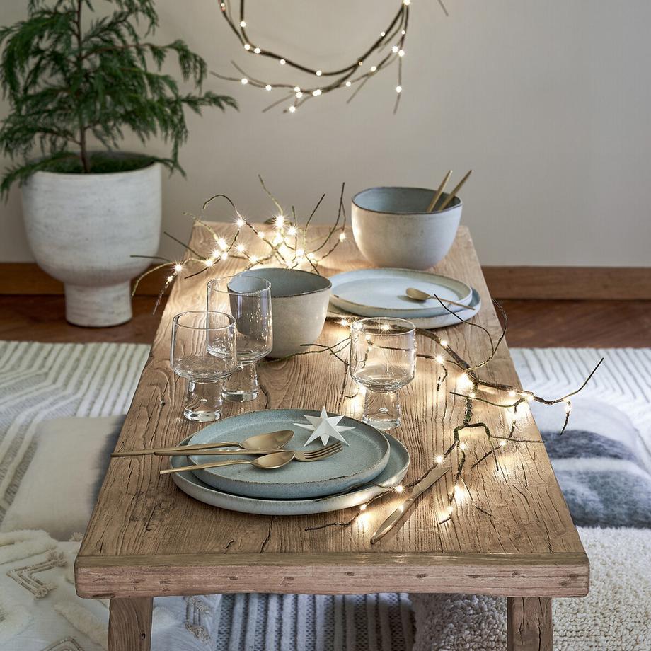 AM.PM Table basse en orme massif recyclé Sumiko  