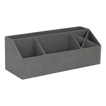 ELISA Schreibtisch Organizer   Grau Canvas