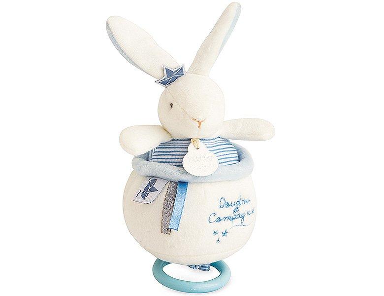 DouDou et compagnie  Musikspieluhr Hase Matrose (14cm) 