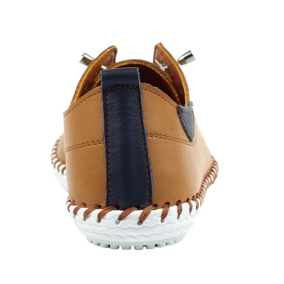 Lunar St Ives Leder Schnürschuhe  