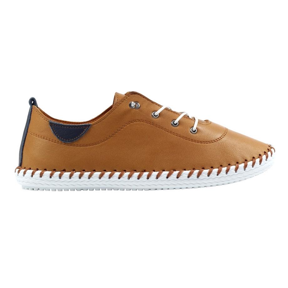 Lunar St Ives Leder Schnürschuhe  