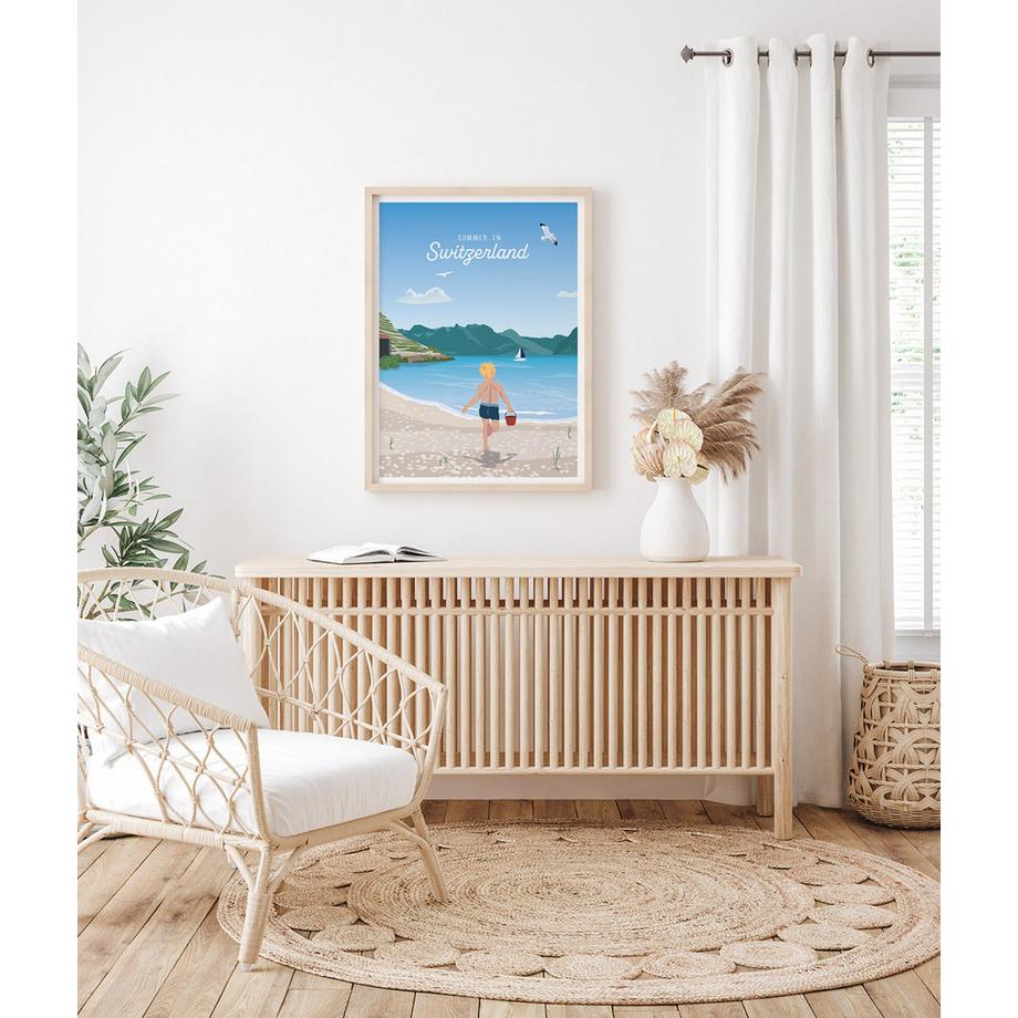 La-Jonx L'été Suisse - Poster  