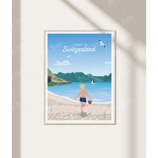 La-Jonx L'été Suisse - Poster  