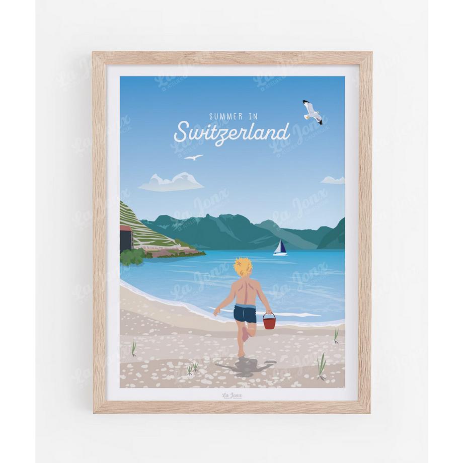 Affiche de L'été Suisse